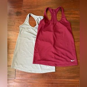 Nike Dry fit, Maternity tank top bundle, Size M